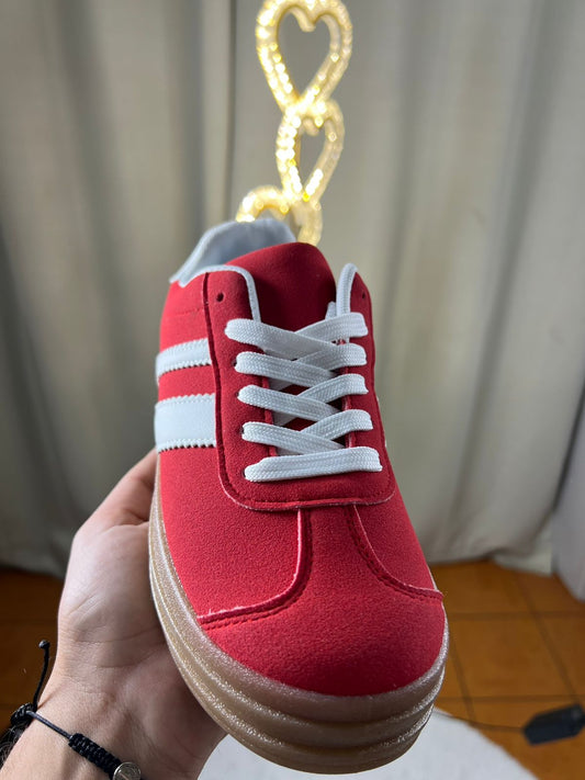Zapatillas Urbana Roja Estio VL Court Bold