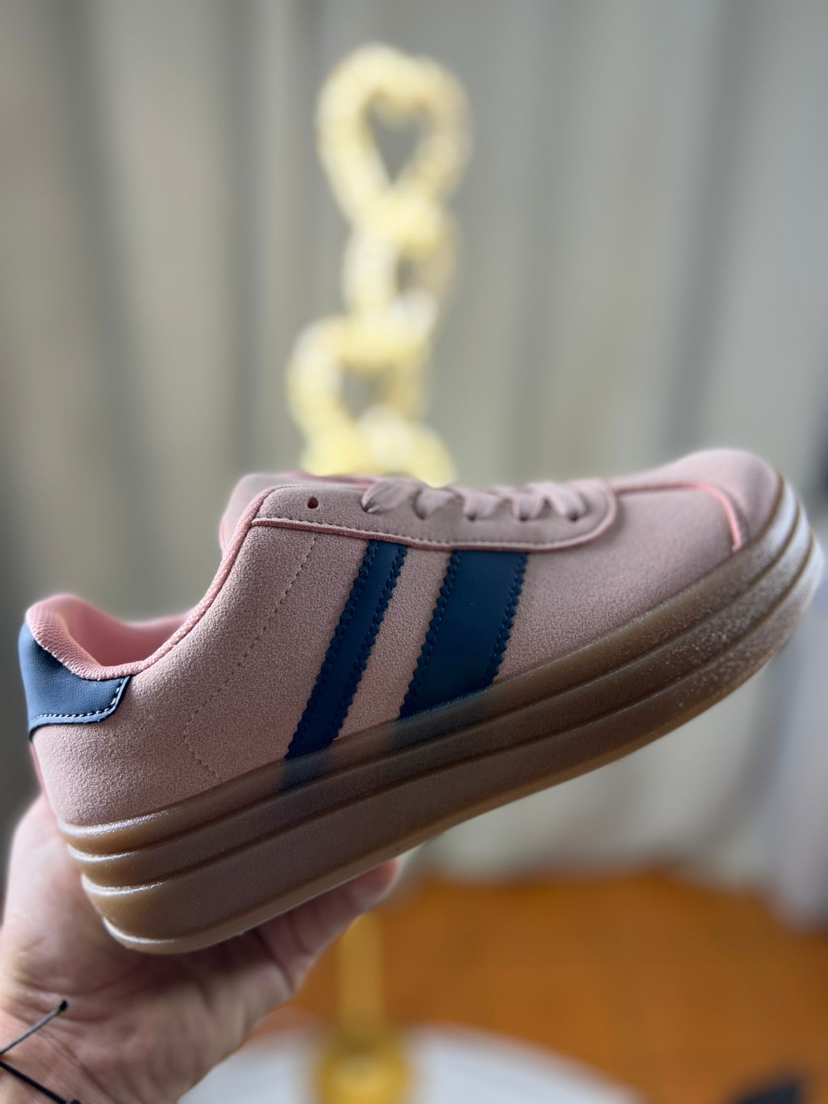 Zapatillas Urbanas Rosa Estilo VL Court Bold
