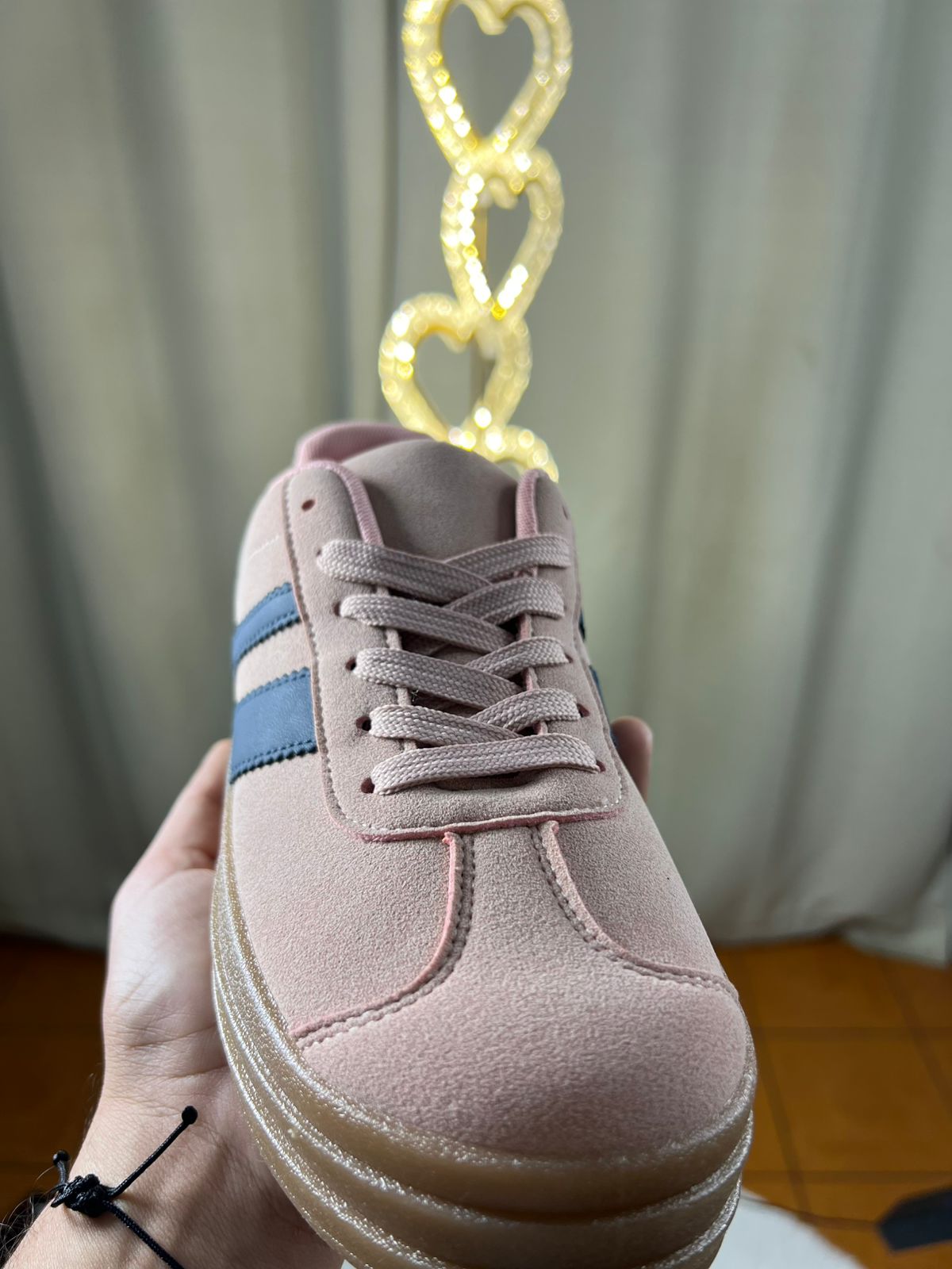Zapatillas Urbanas Rosa Estilo VL Court Bold