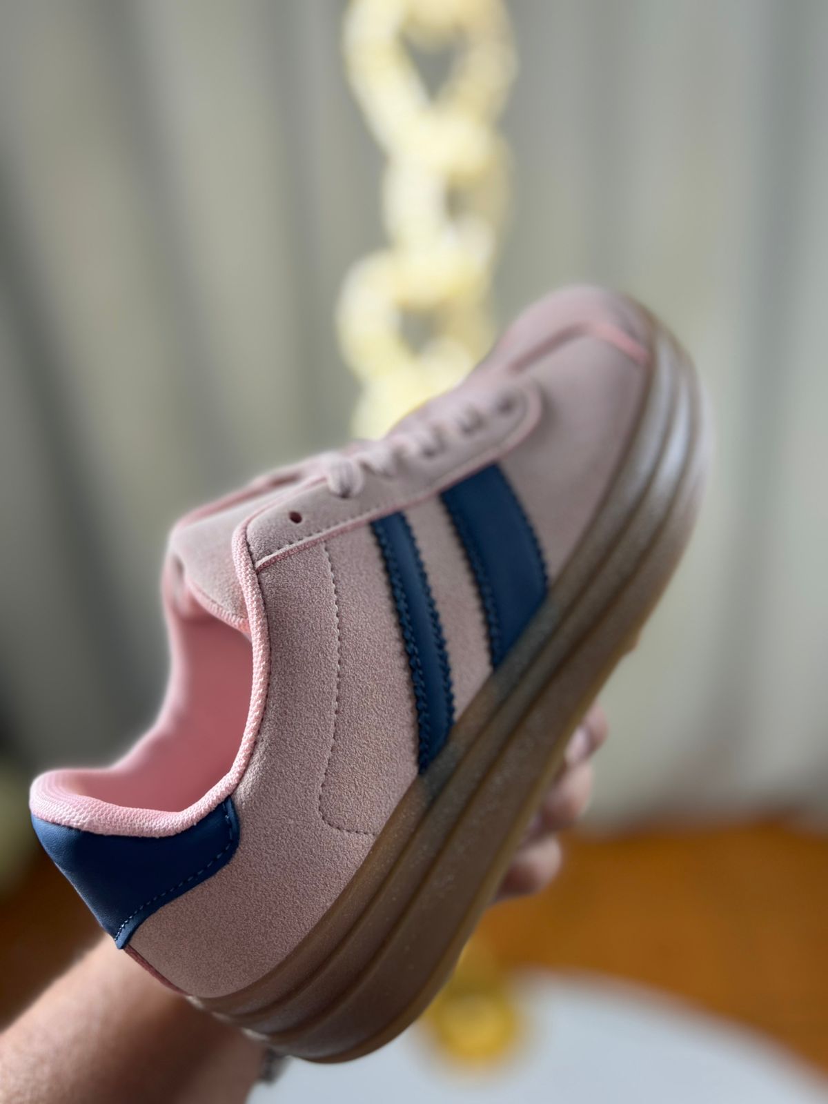 Zapatillas Urbanas Rosa Estilo VL Court Bold