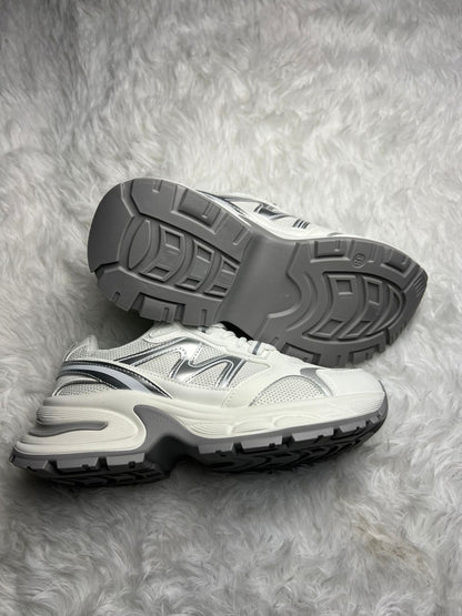 Zapatillas ALMA Estilo New Balance Blancas