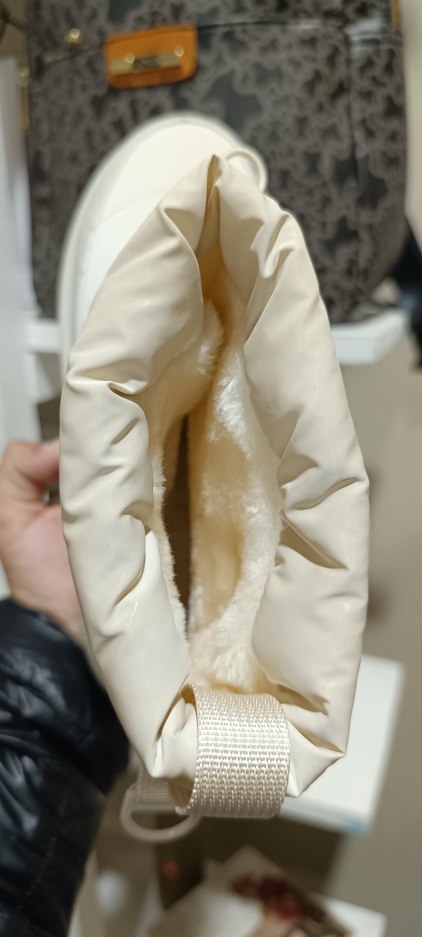 Pantubotas Beige Impermeables