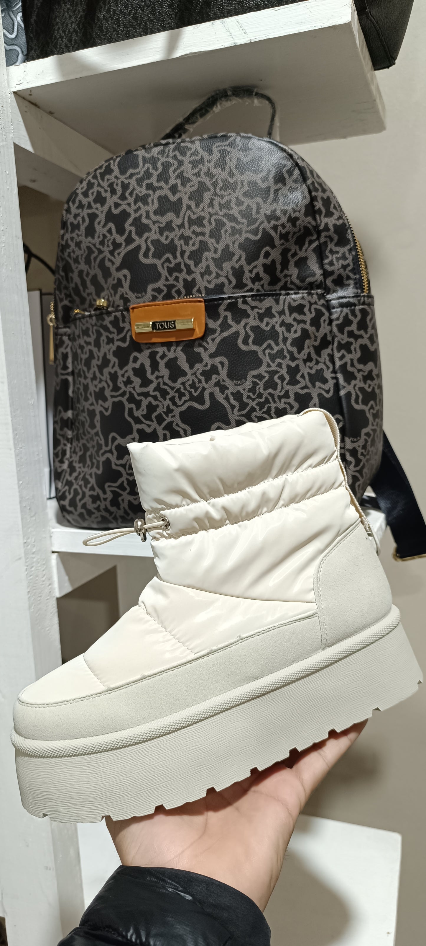 Pantubotas Beige Impermeables