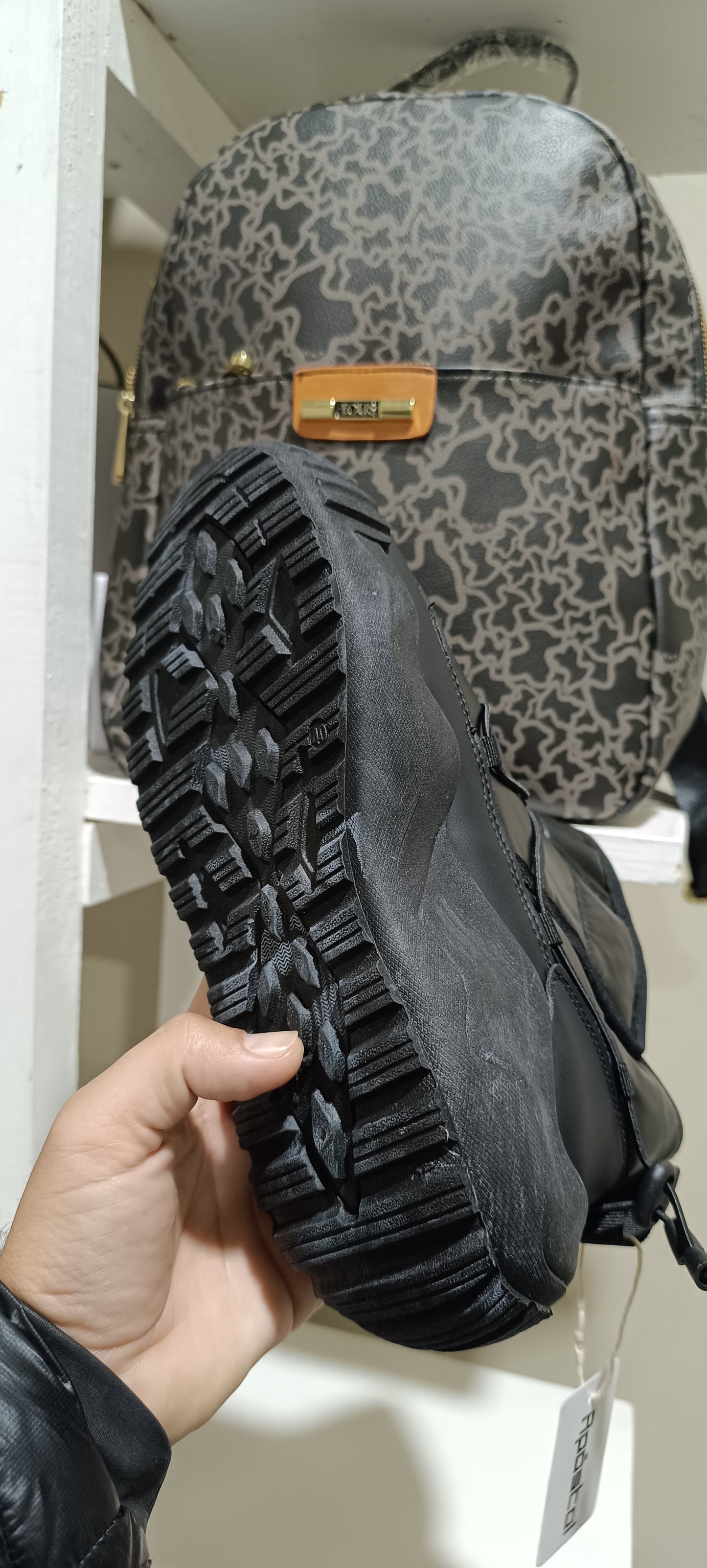 Botin Negro Impermeable Sport