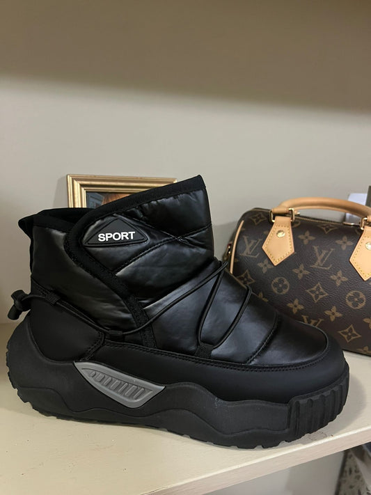 Botin Negro Impermeable Sport