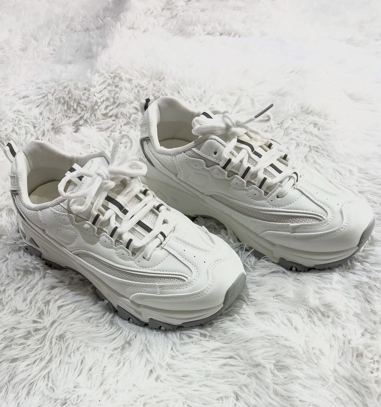 Zapatillas estilo Fila White