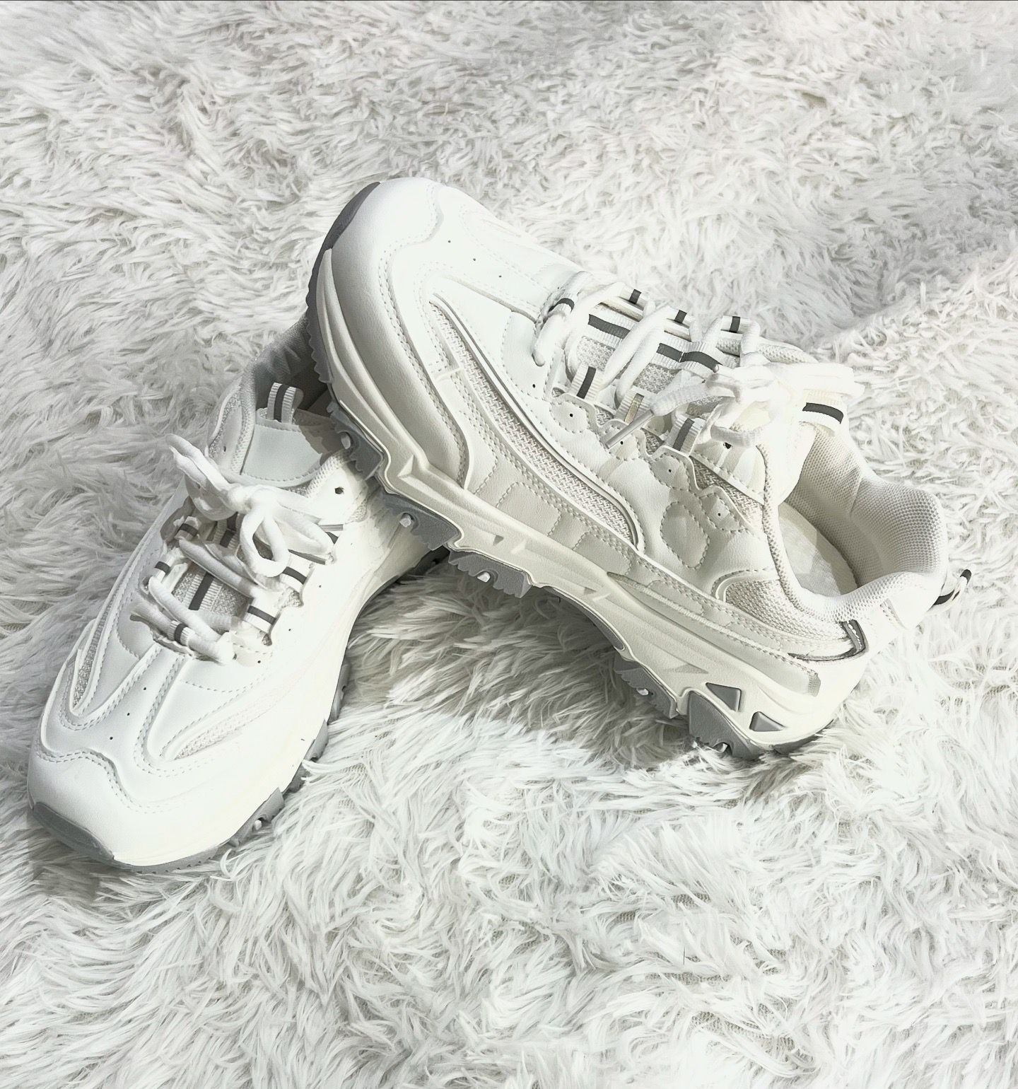 Zapatillas estilo Fila White