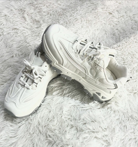 Zapatillas estilo Fila White