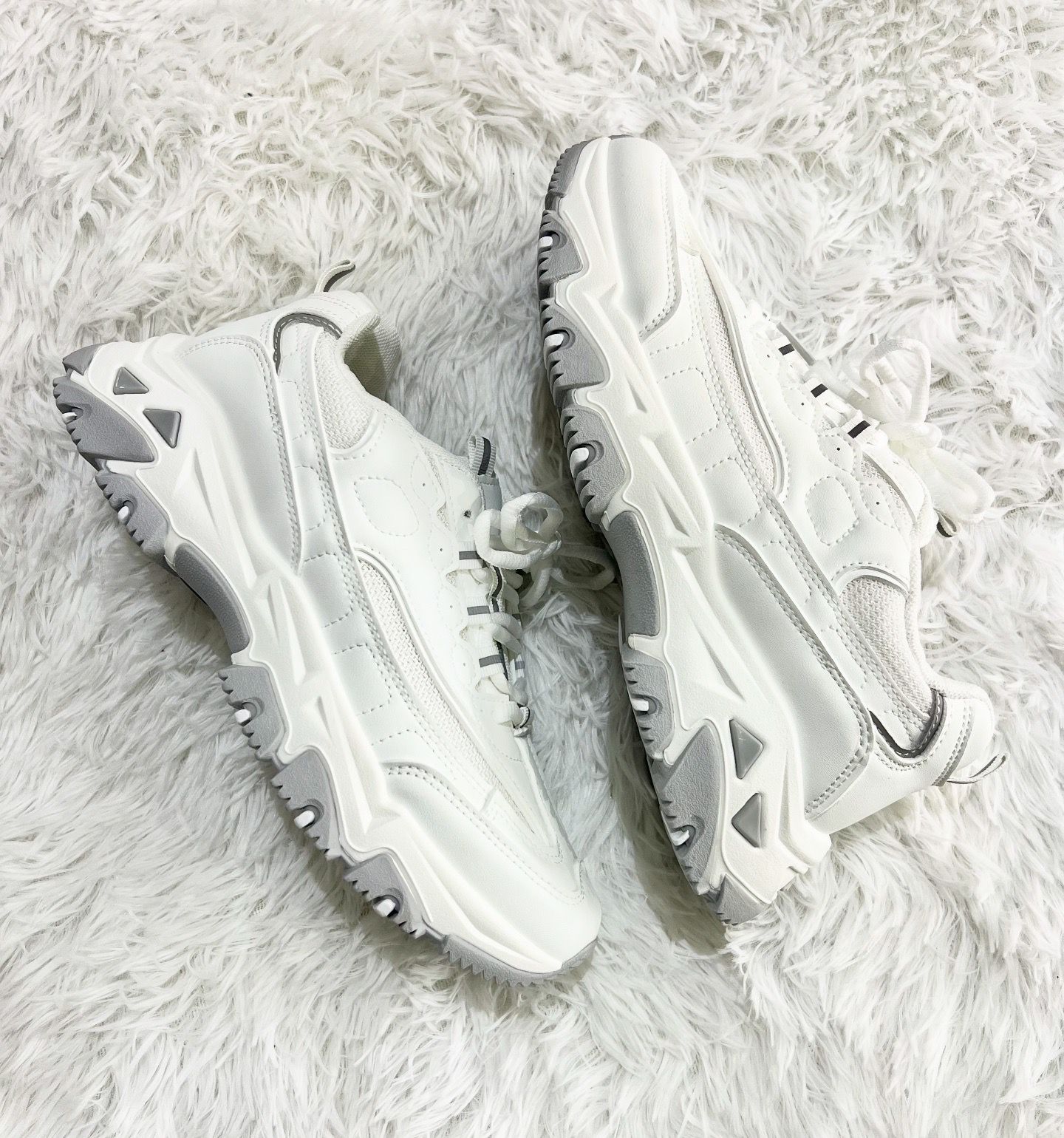 Zapatillas estilo Fila White