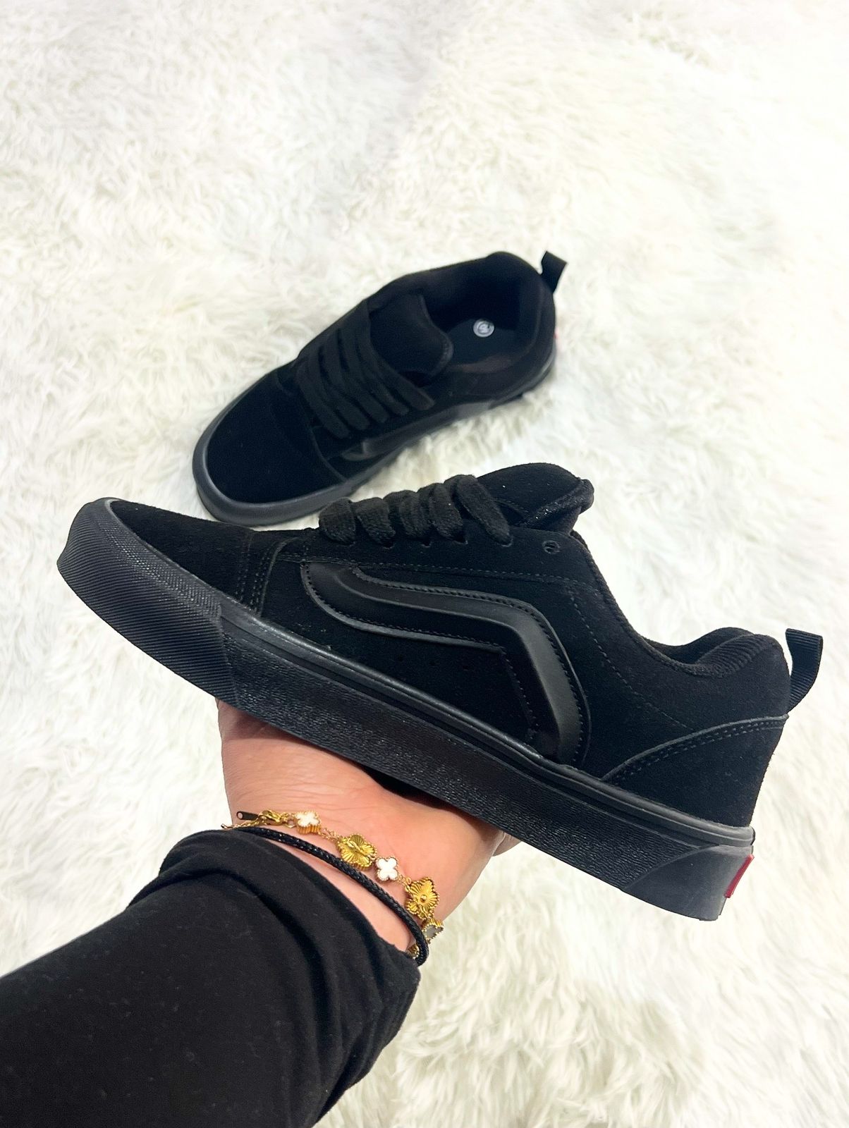 Zapatillas estilo Vans Knu Black