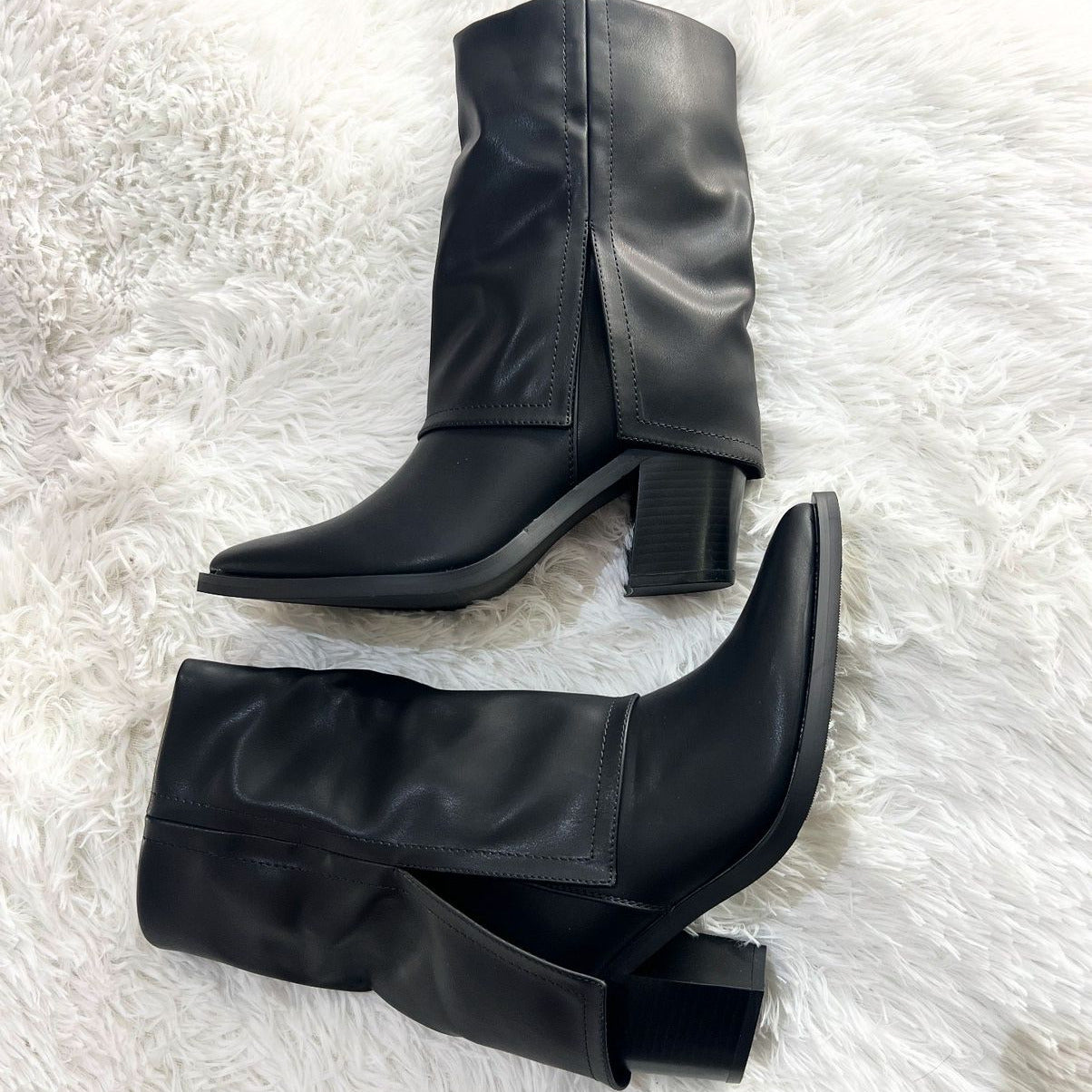 Botas de tacón medio