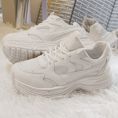 Zapatillas estilo Chunky blancas