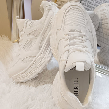 Zapatillas estilo Chunky blancas