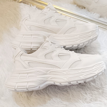 Zapatillas estilo Chunky blancas