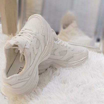 Zapatillas estilo Chunky blancas