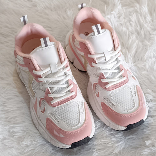 Zapatillas estilo Balance White Pink