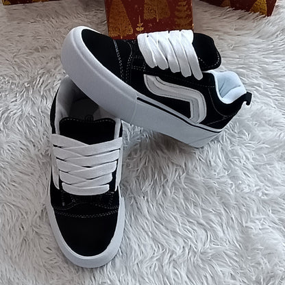 Zapatillas estilo Vans Knu Stack black/ White