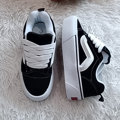 Zapatillas estilo Vans Knu Stack black/ White