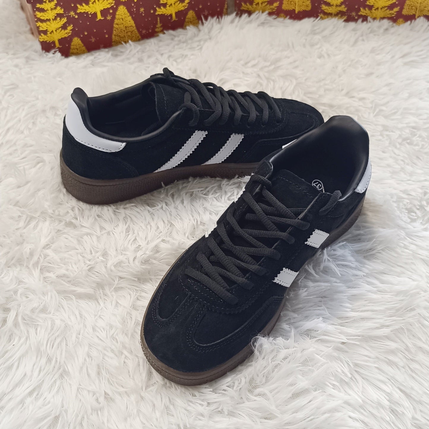 Zapatillas estilo Adi Spezial Cuero Black