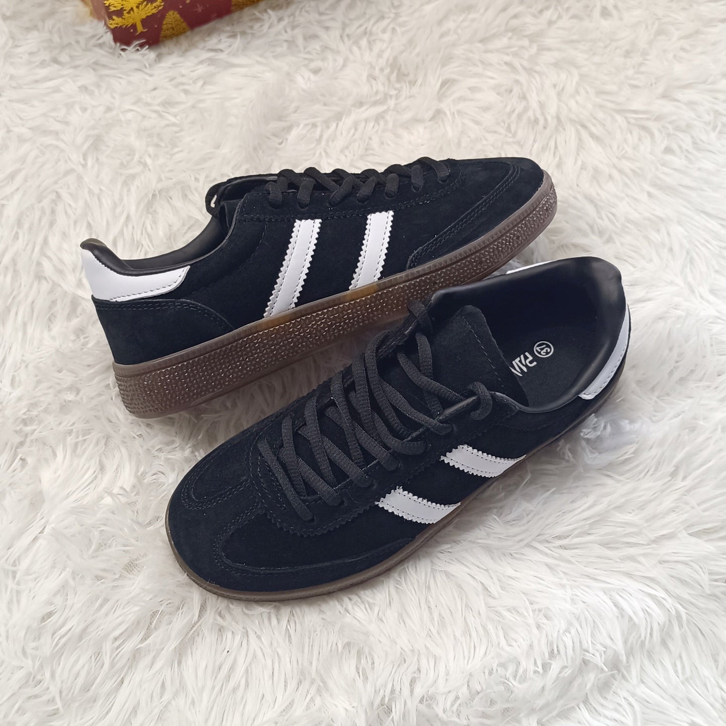 Zapatillas estilo Adi Spezial Cuero Black