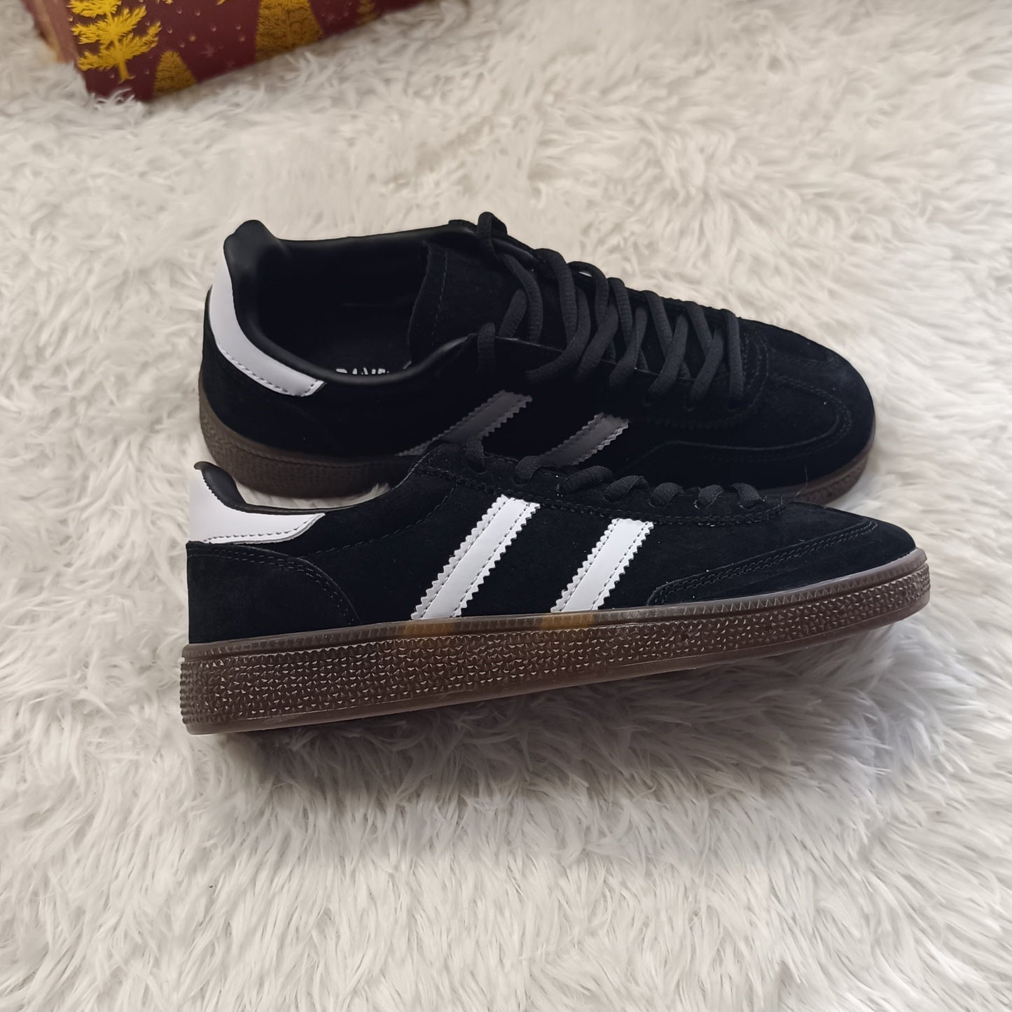 Zapatillas estilo Adi Spezial Cuero Black