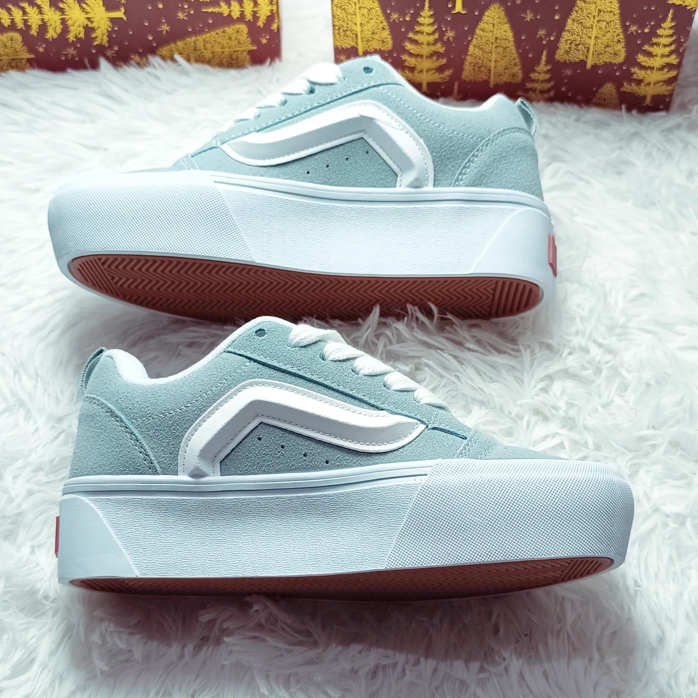 Zapas estilo Vans Stack Green