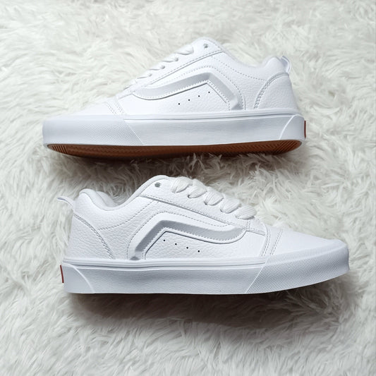 Zapas estilo Vans Knu White