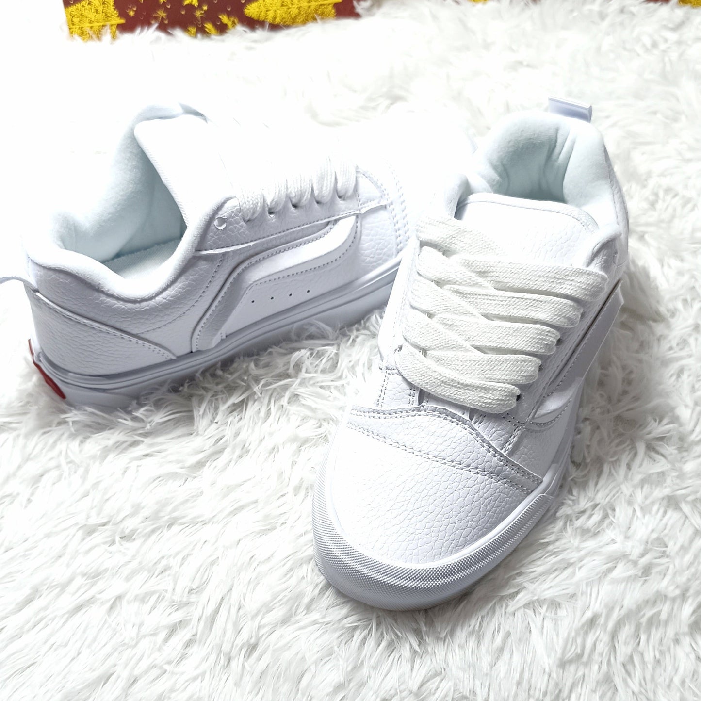 Zapas estilo Vans Knu White