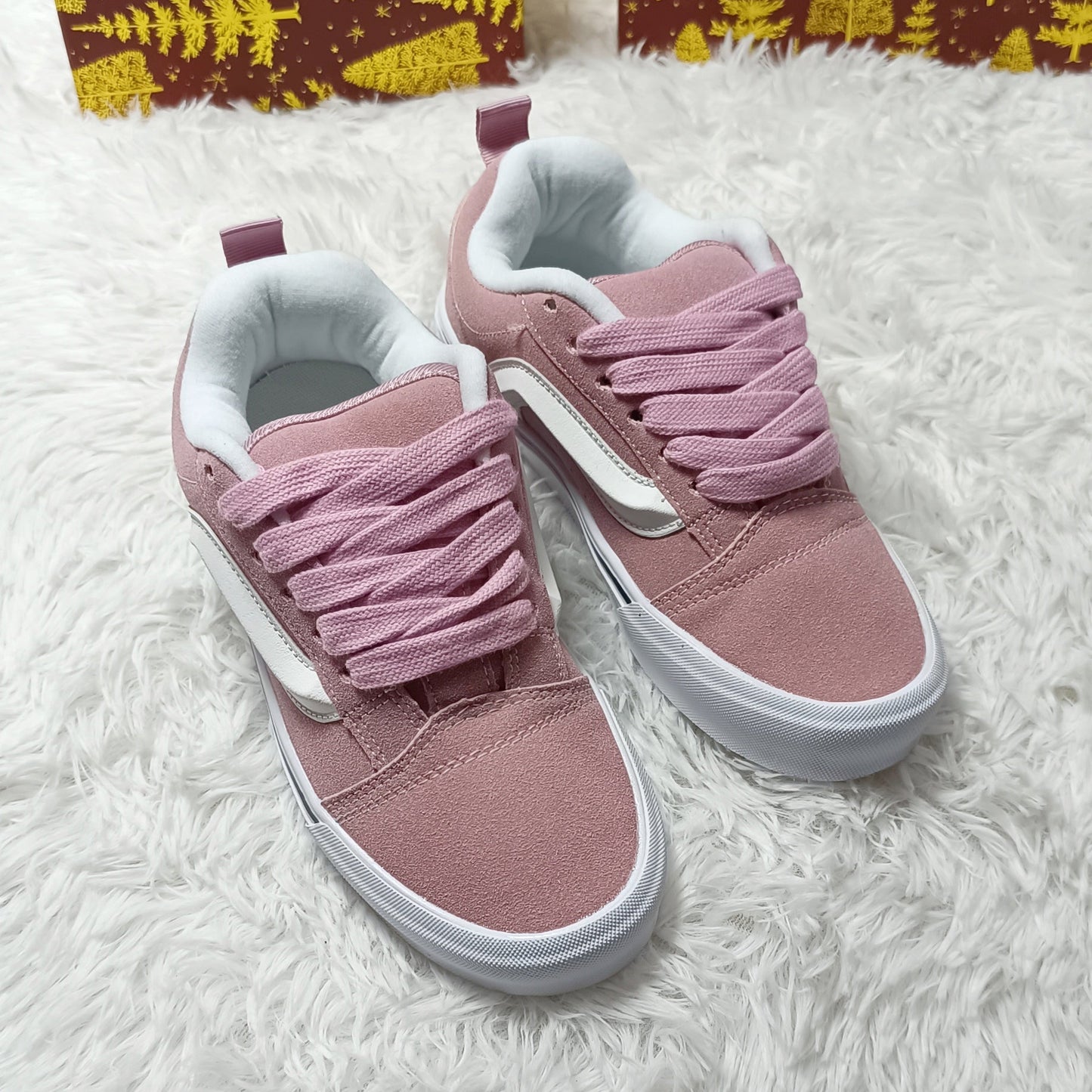 Zapas estilo Vans Knu Pink
