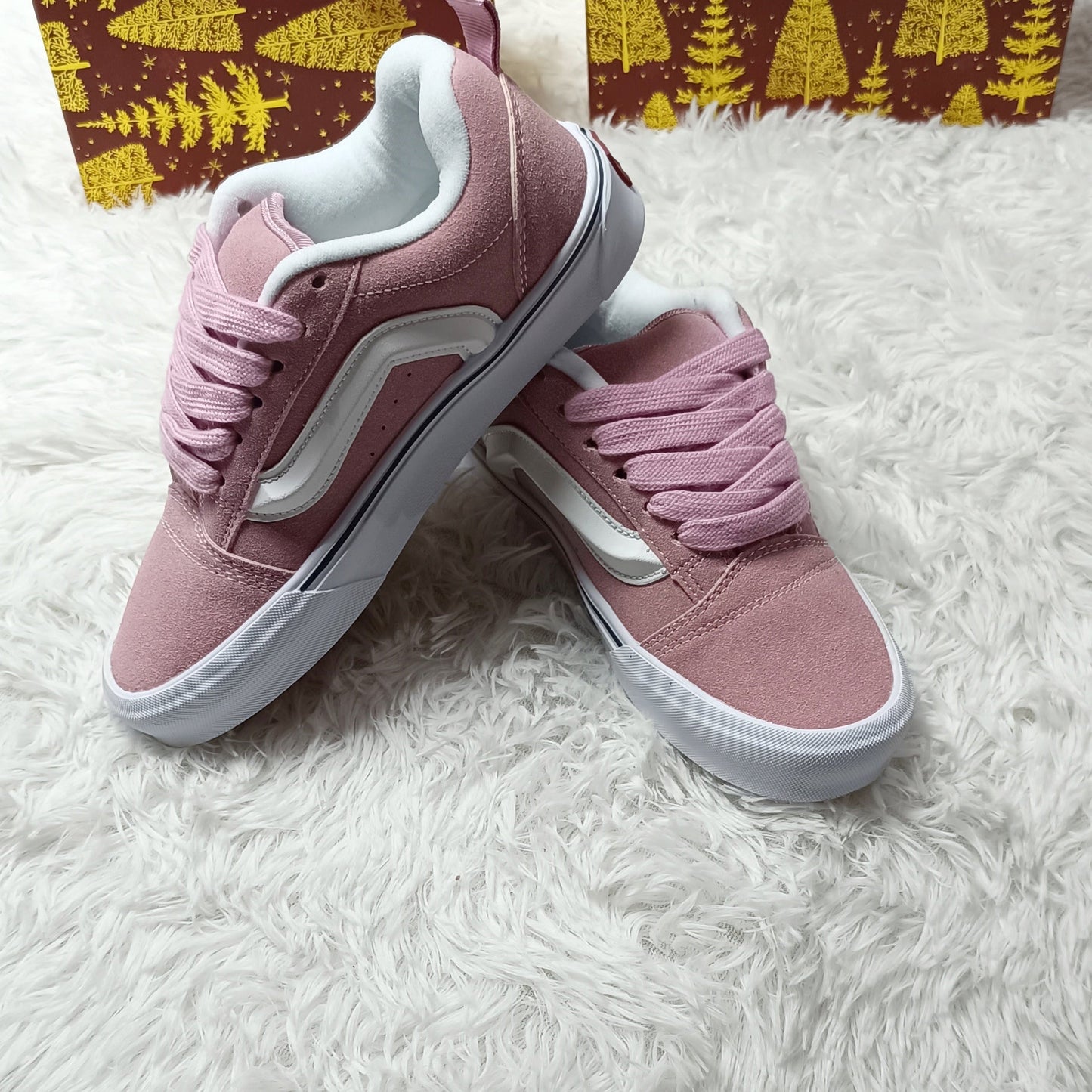 Zapas estilo Vans Knu Pink