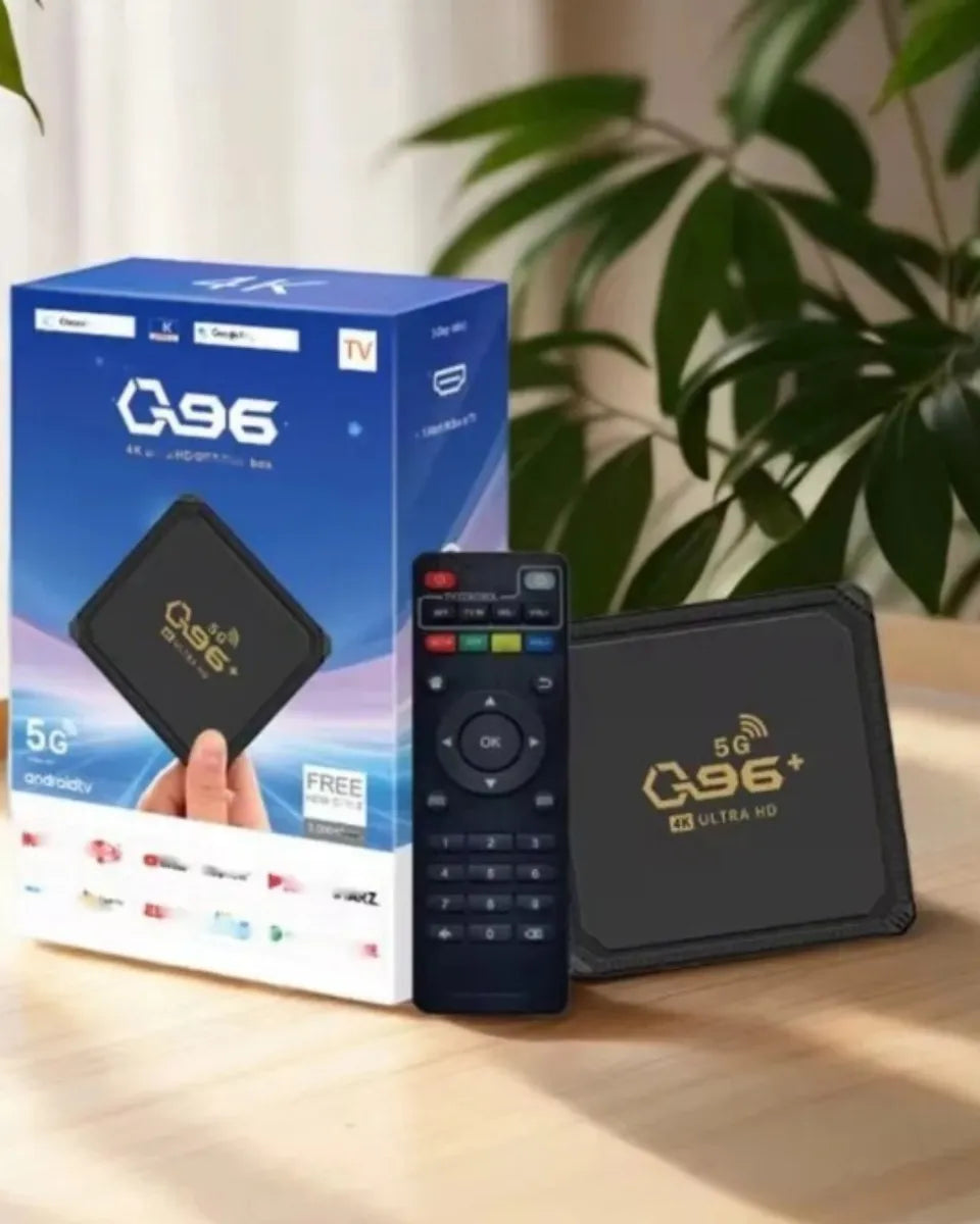 TV BOX – Q96 X1 Ultra HD 4k Android 14 memoria 8gb/128gb /wifi/ magis instalado