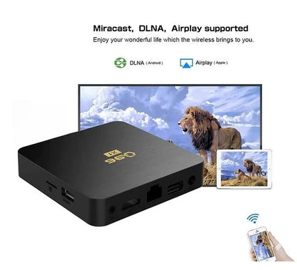 TV BOX – Q96 X1 Ultra HD 4k Android 14 memoria 8gb/128gb /wifi/ magis instalado
