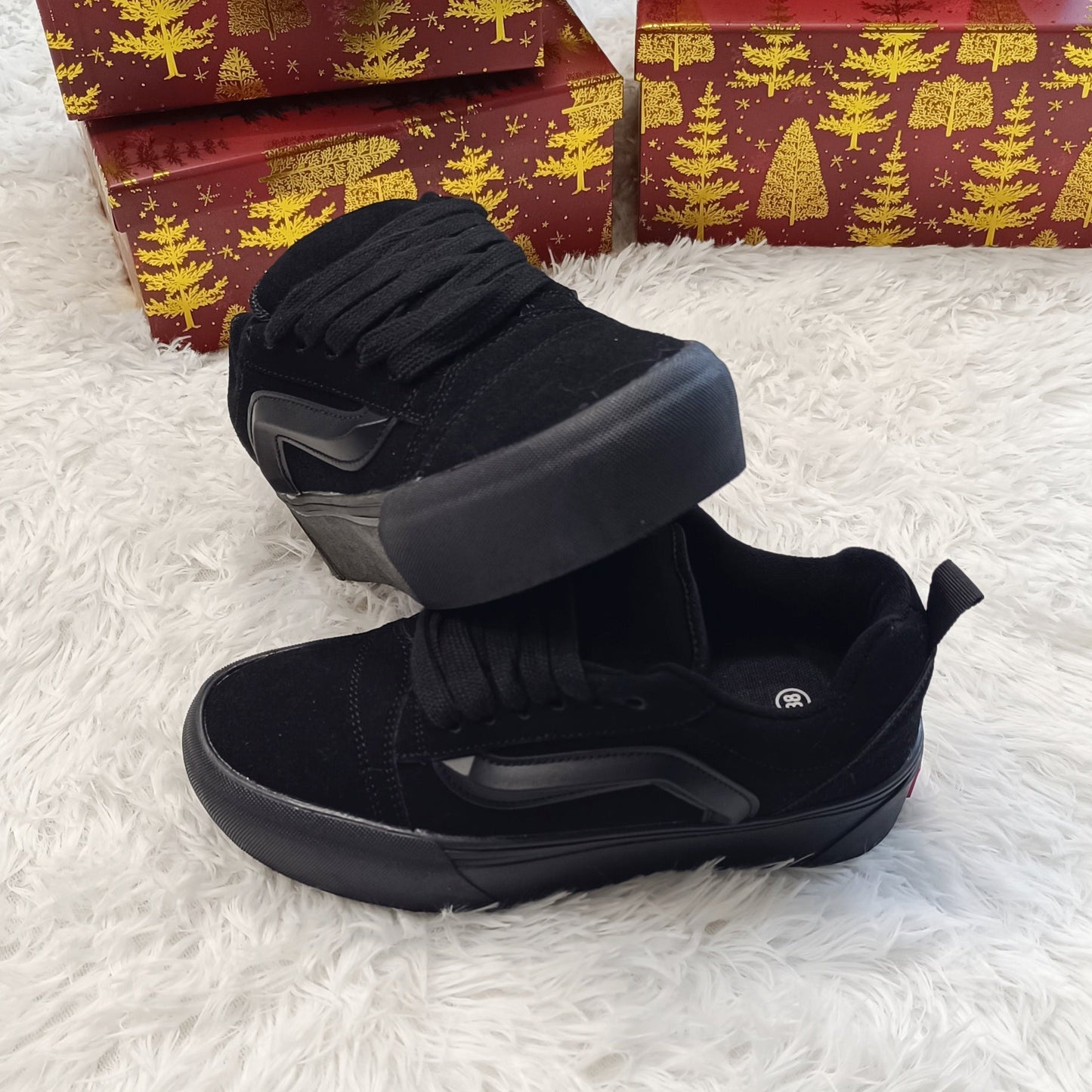 Zapatillas estilo Vans Knu Stack Full Black