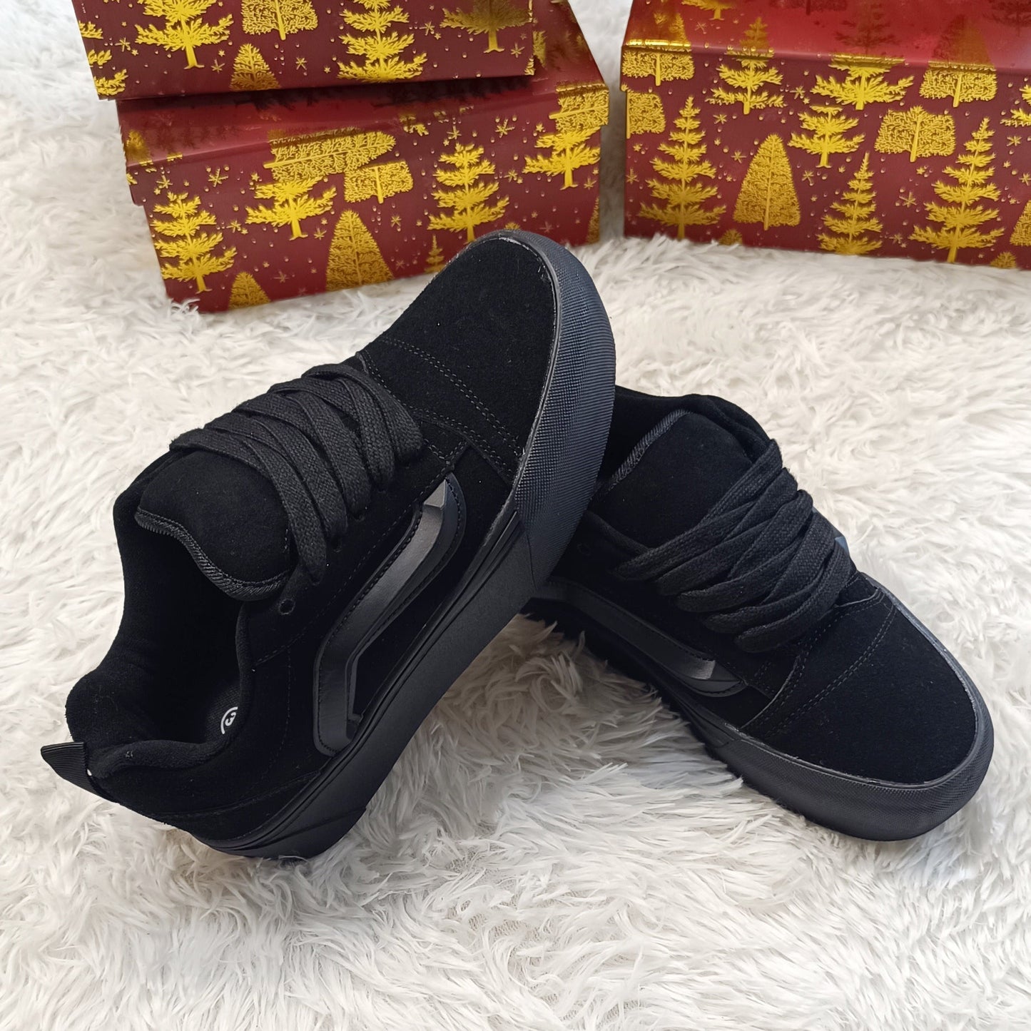 Zapatillas estilo Vans Knu Stack Full Black