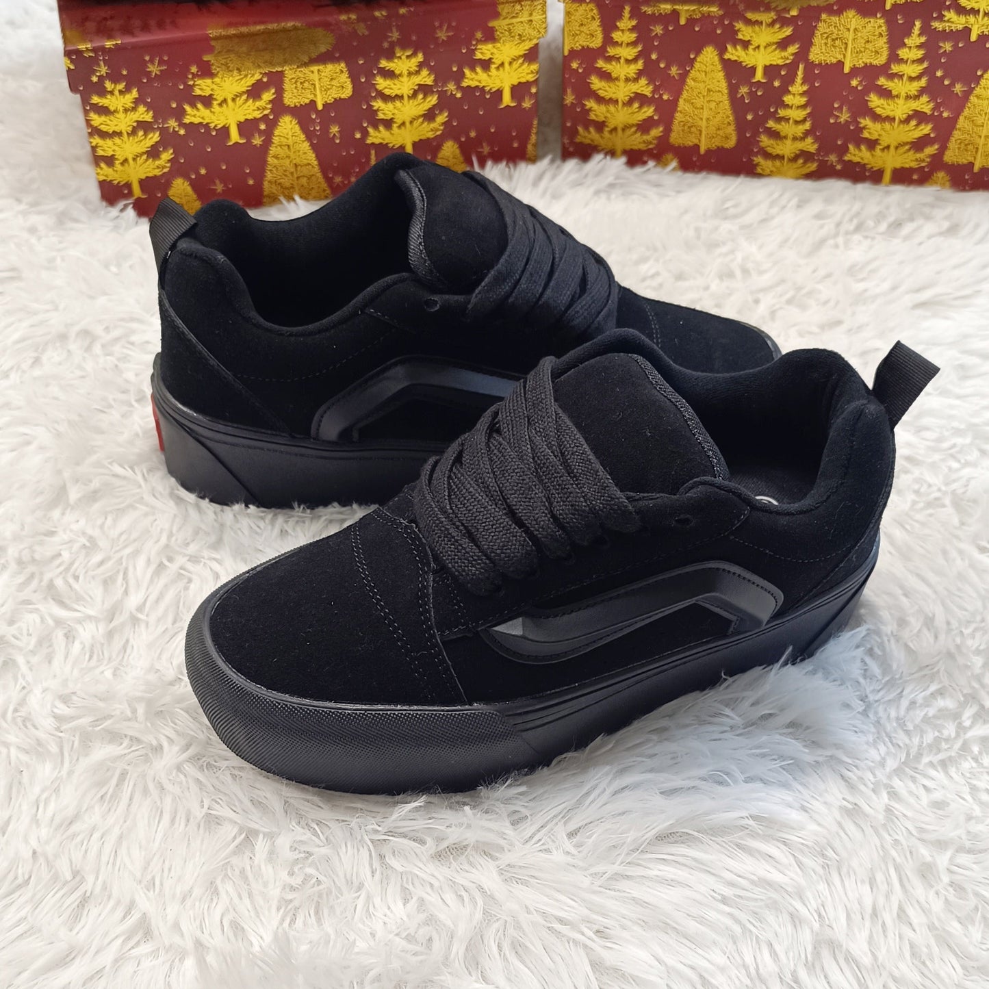 Zapatillas estilo Vans Knu Stack Full Black