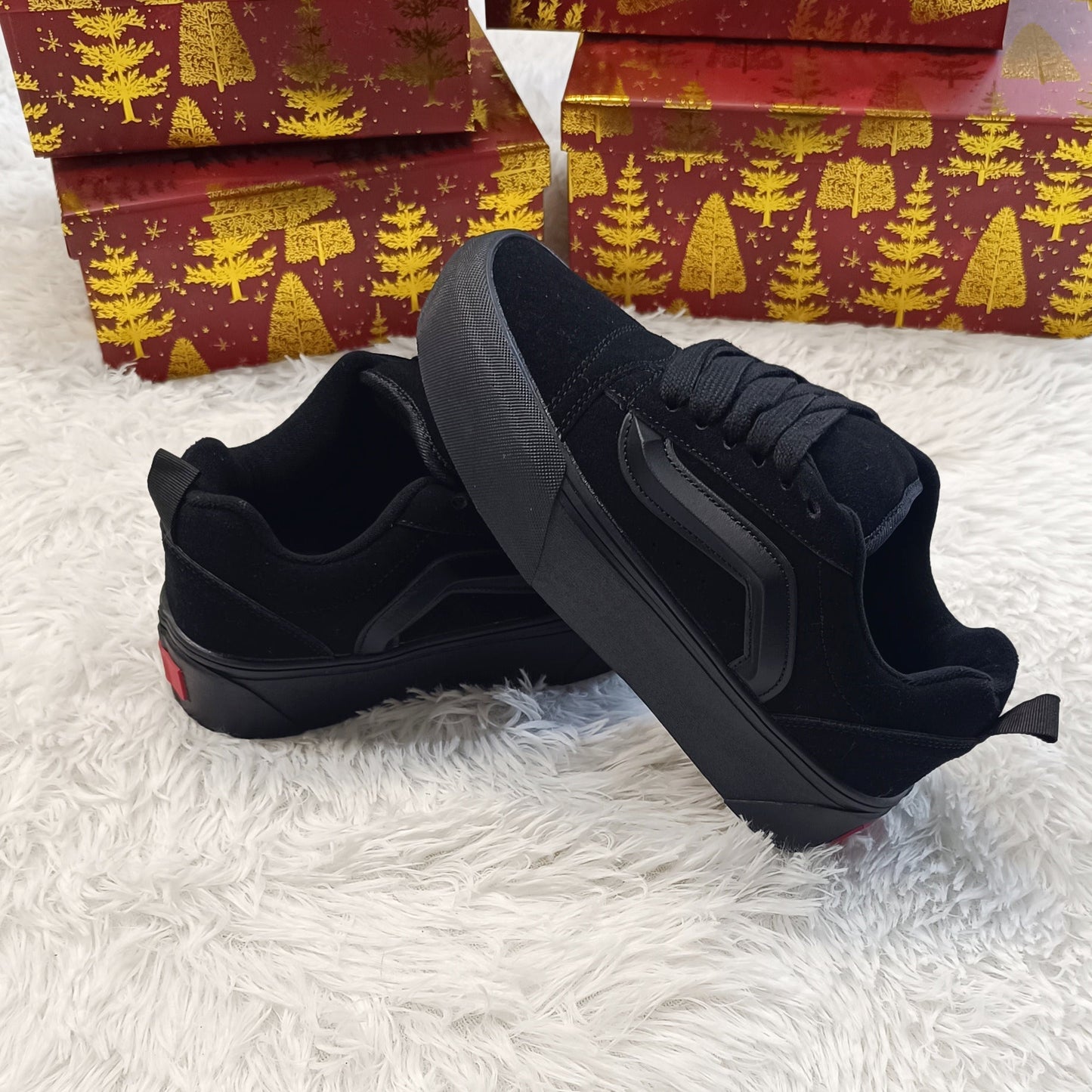 Zapatillas estilo Vans Knu Stack Full Black