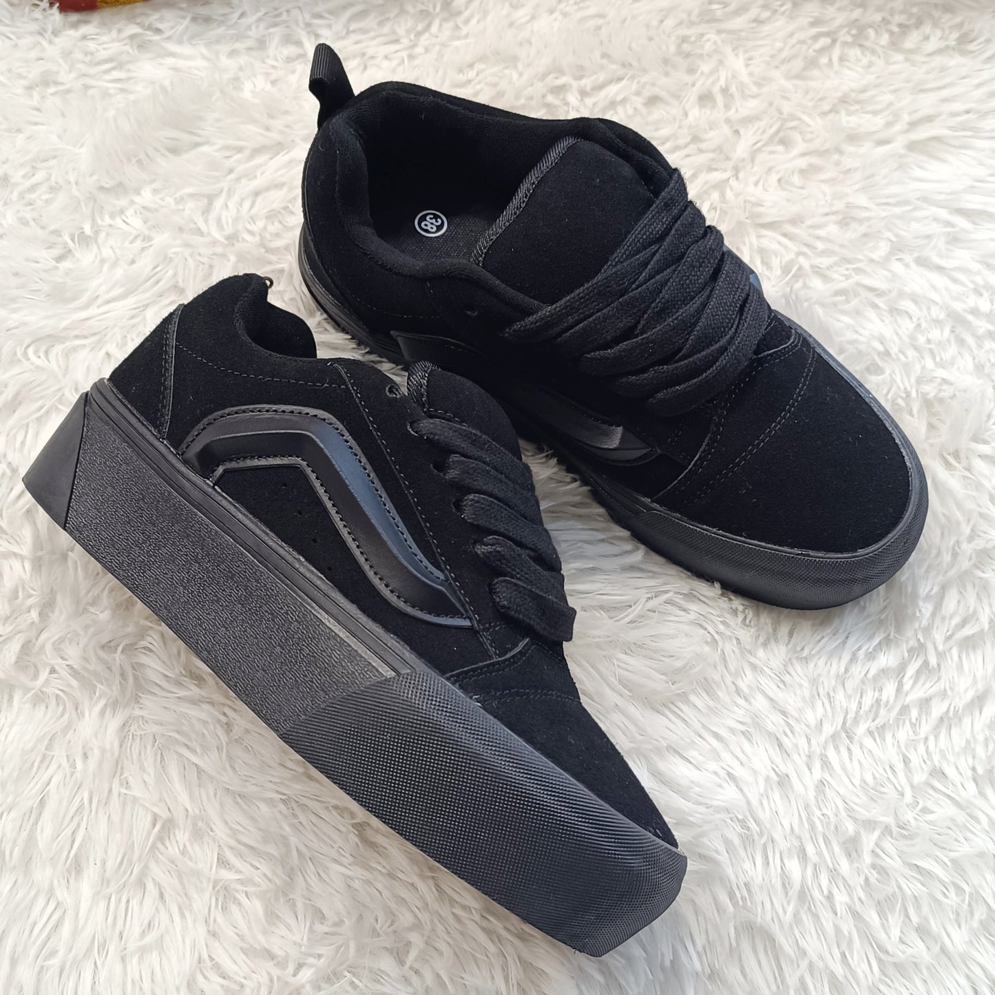 Zapatillas estilo Vans Knu Stack Full Black
