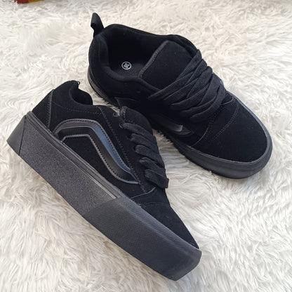 Zapatillas estilo Vans Knu Stack Full Black