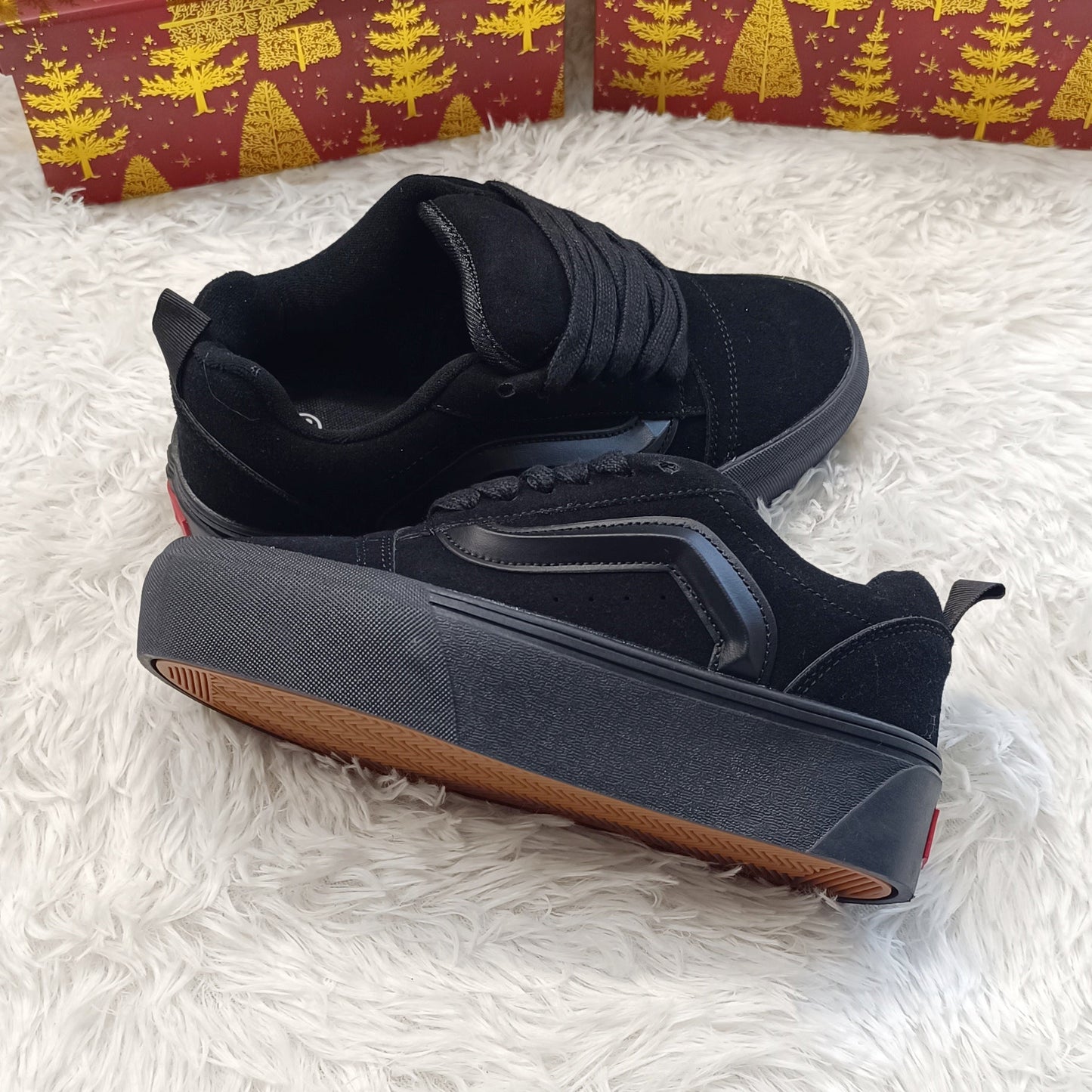 Zapatillas estilo Vans Knu Stack Full Black