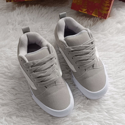 Zapatillas Estilo Vans Knu Stack Gris