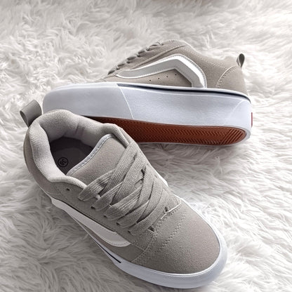 Zapatillas Estilo Vans Knu Stack Gris