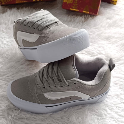 Zapatillas Estilo Vans Knu Stack Gris