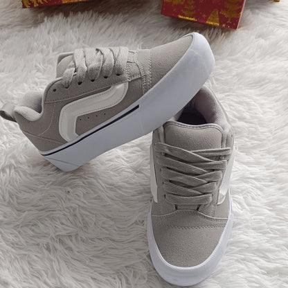 Zapatillas Estilo Vans Knu Stack Gris